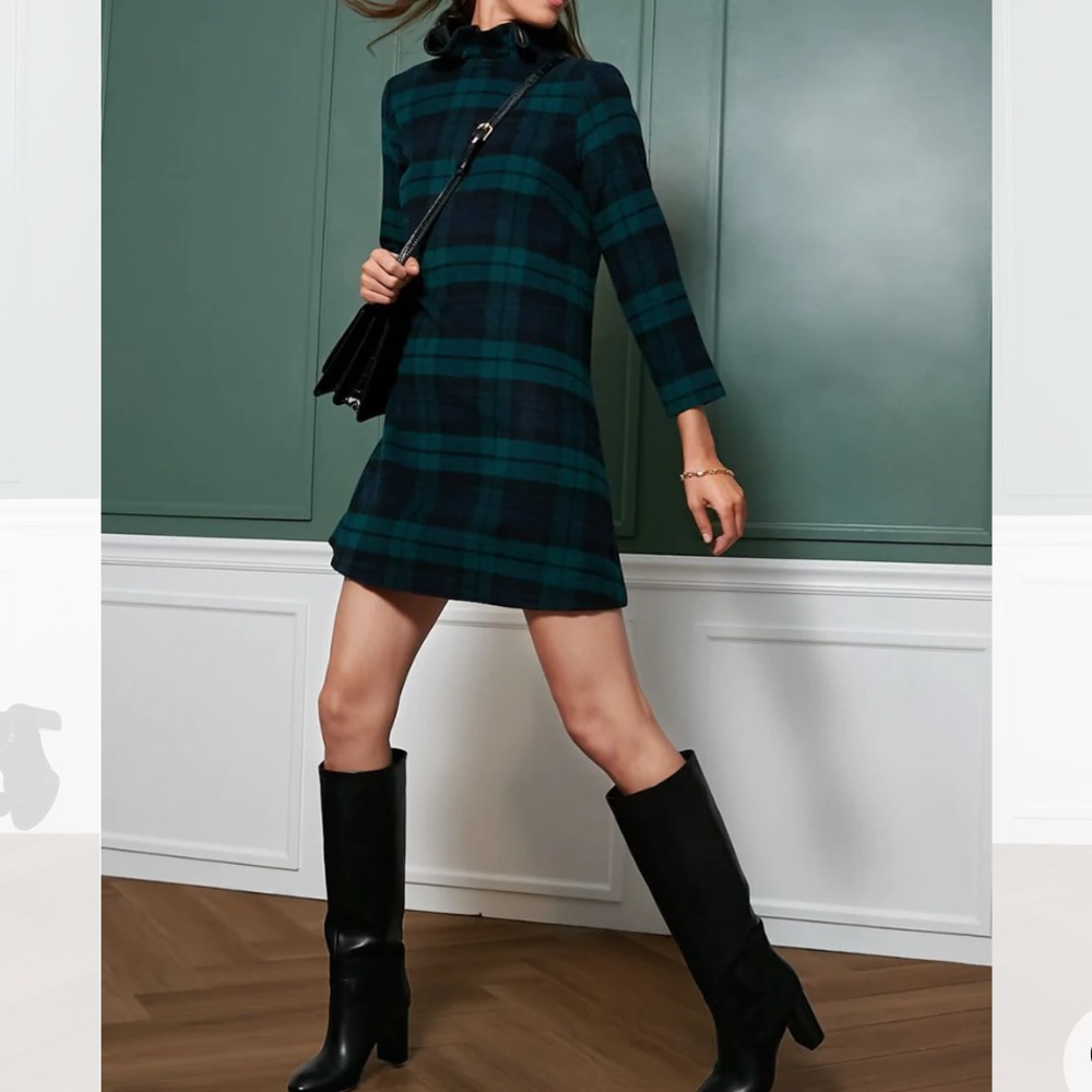 Tuckernuck Blackwatch Daphne Dress, size medium